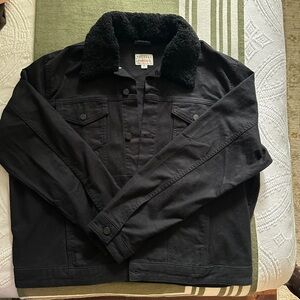 Tecovas Men's Black Sherpa Jacket